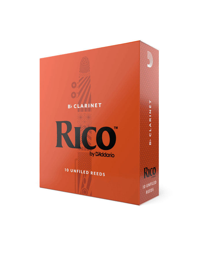 Rico by D'Addario Bb Clarinet Reeds Box of 10