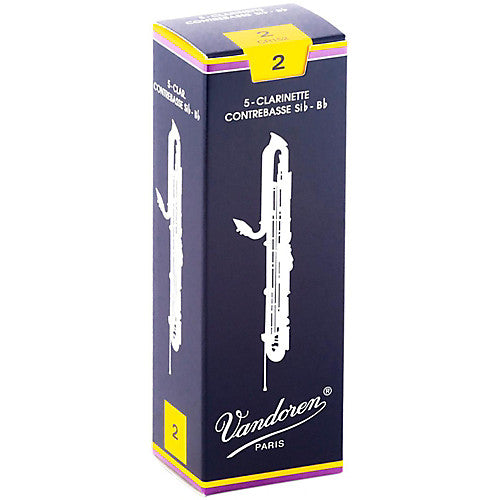 Vandoren Traditional Contra-Basse Clarinet Reeds
